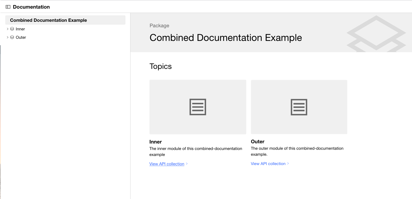 Conmbined documentation